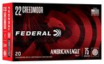 American Eagle Rifle, 22 Creedmoor, 75 Grain, Total Metal Jacket, 3300 fps